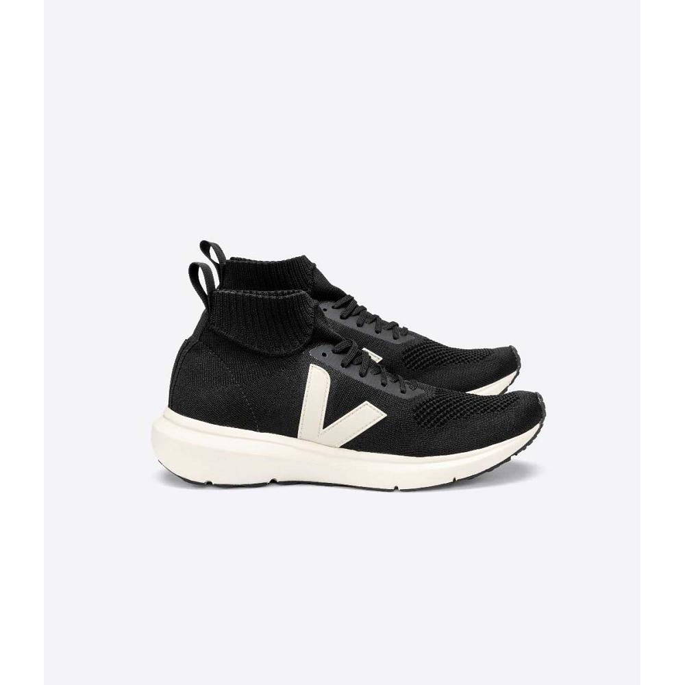 Veja V-KNIT VEJA X RICK OWENS MID Hardloopschoenen Dames Zwart | NL 406VRW